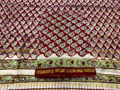 Chanderi Silk Suit