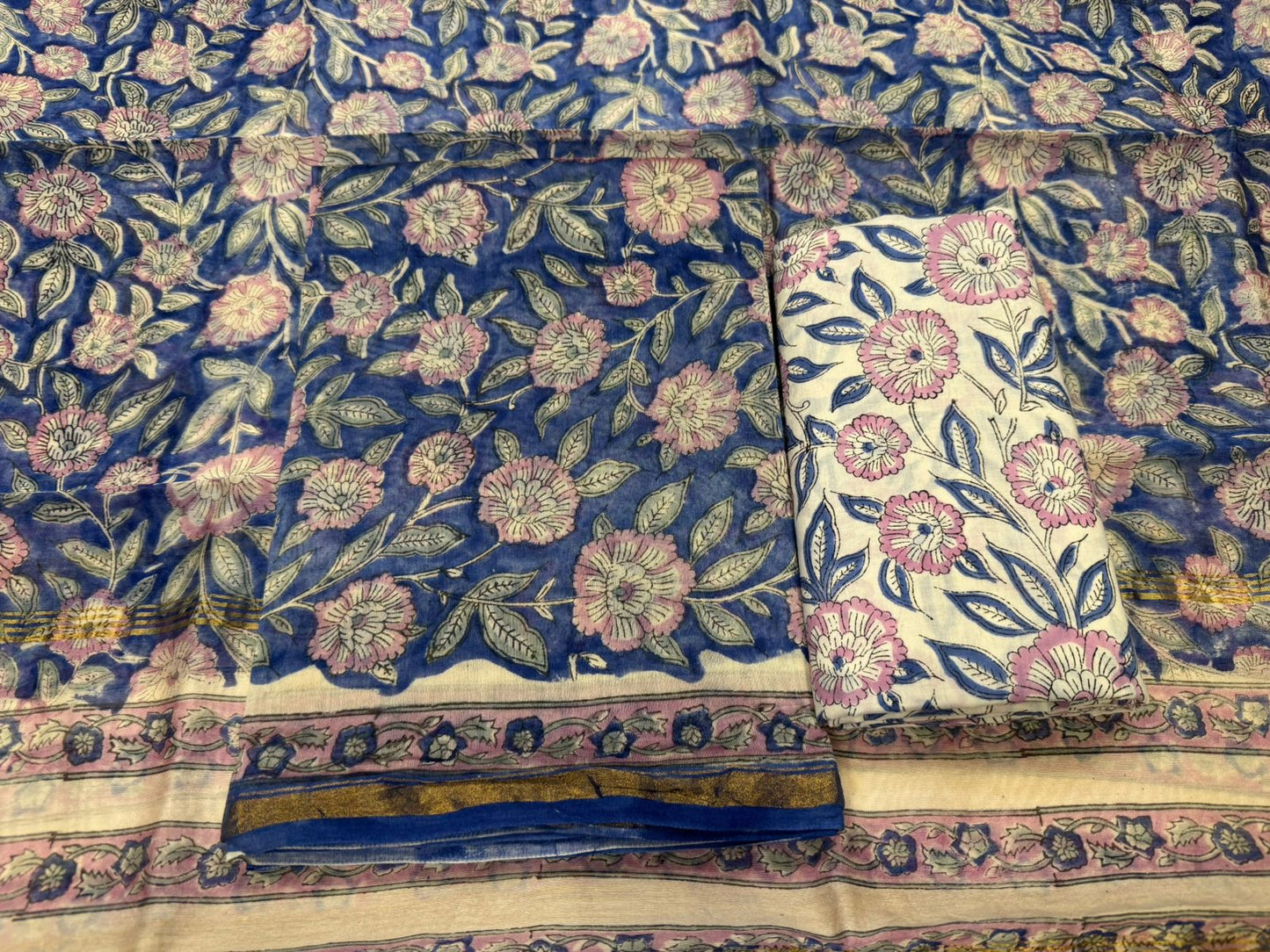 Chanderi Silk Suit
