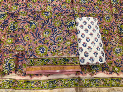 Chanderi Silk Suit