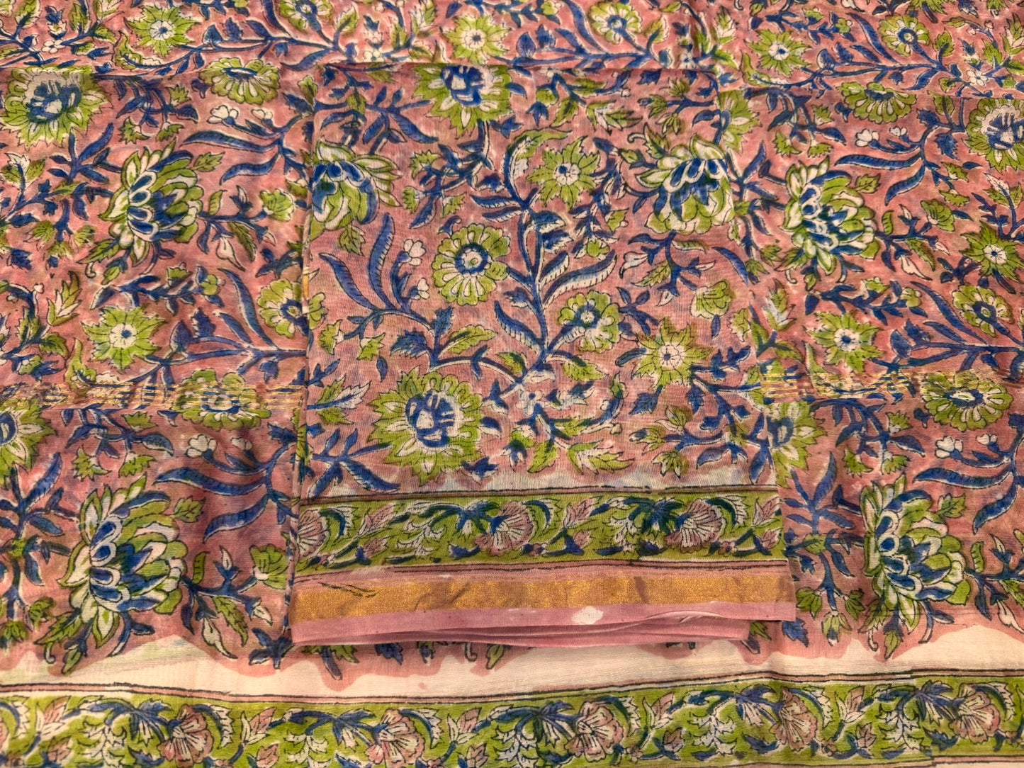 Chanderi Silk Suit
