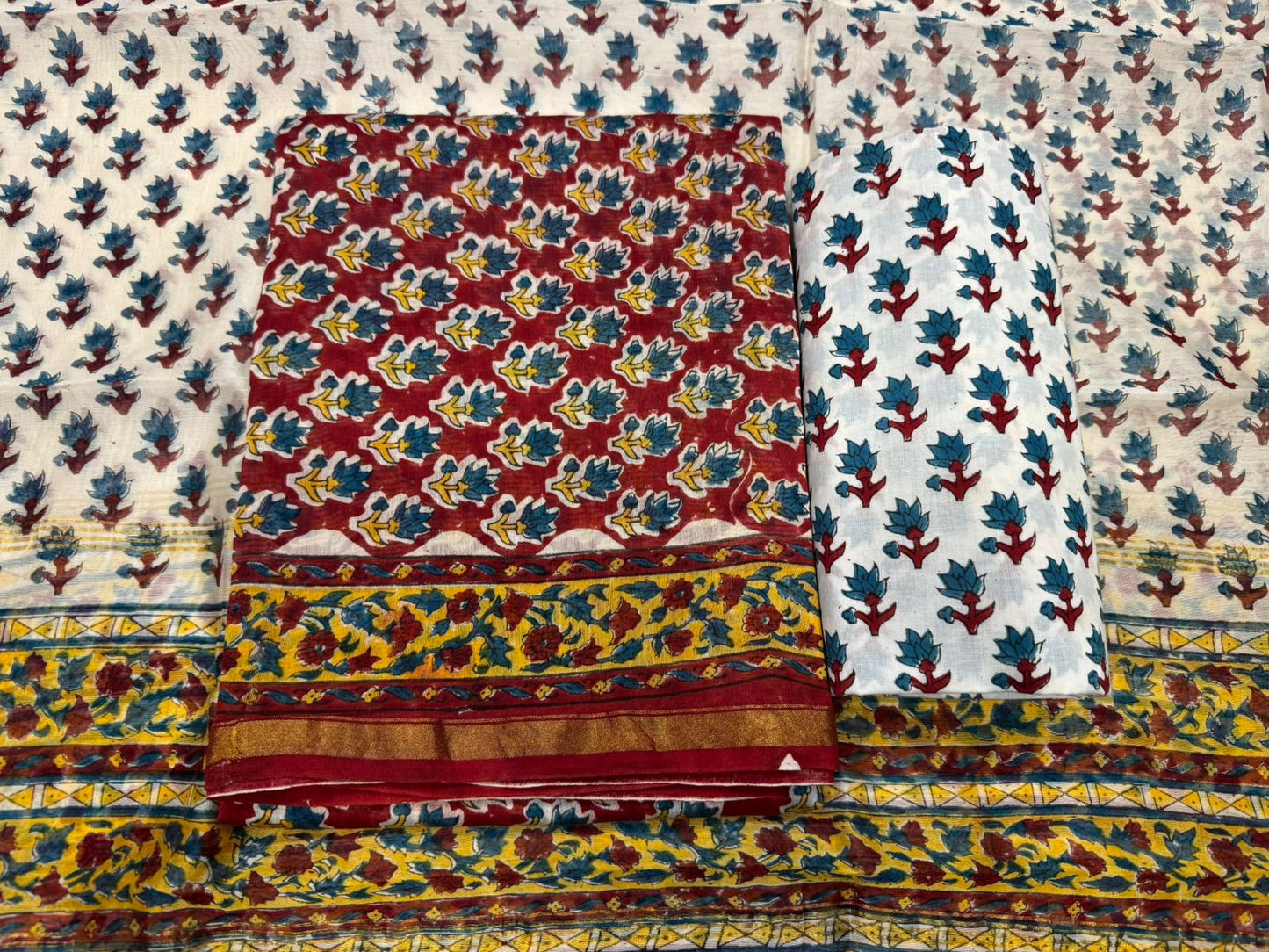 Chanderi Silk Suit