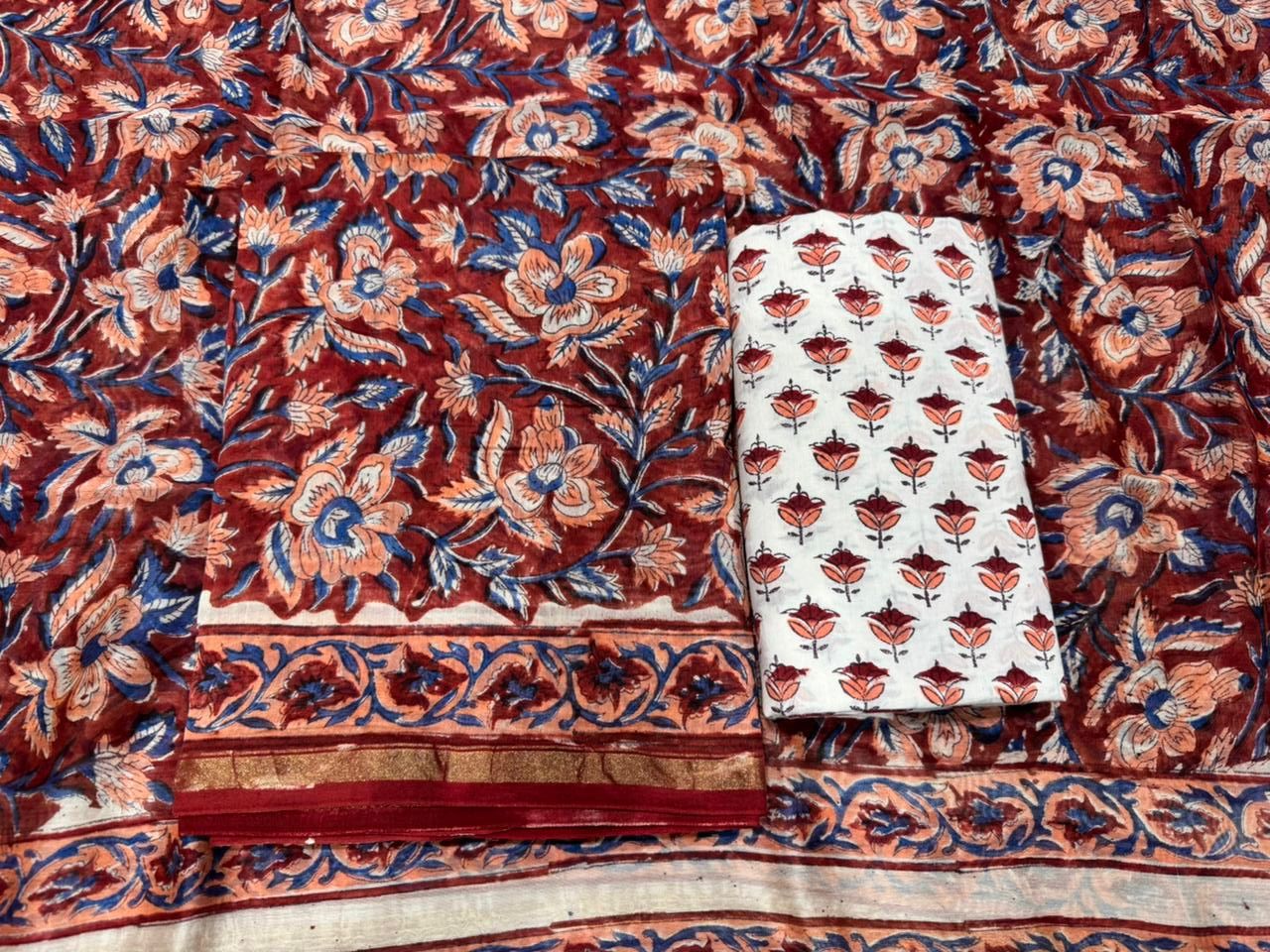 Chanderi Silk Suit