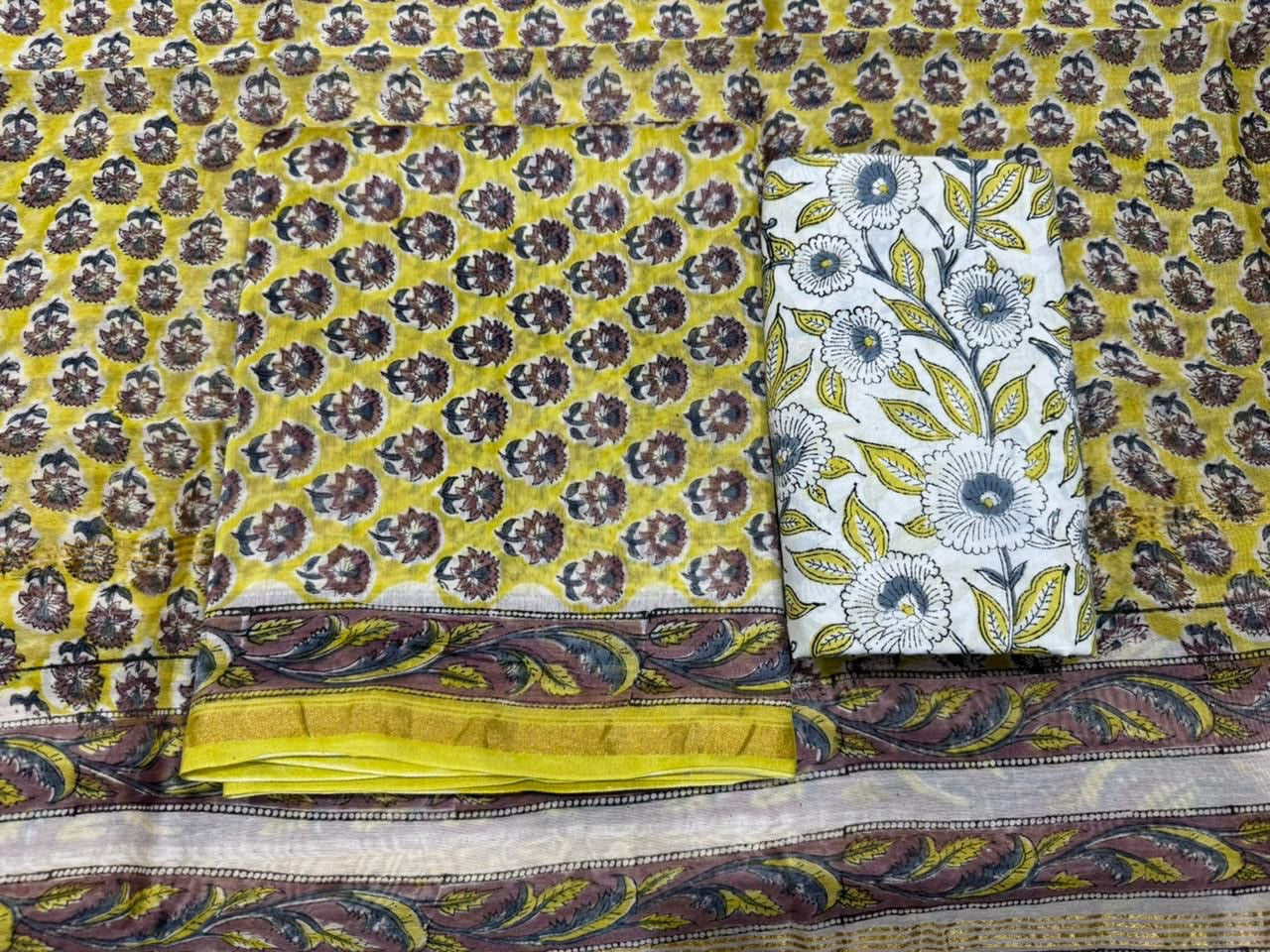 Chanderi Silk Suit
