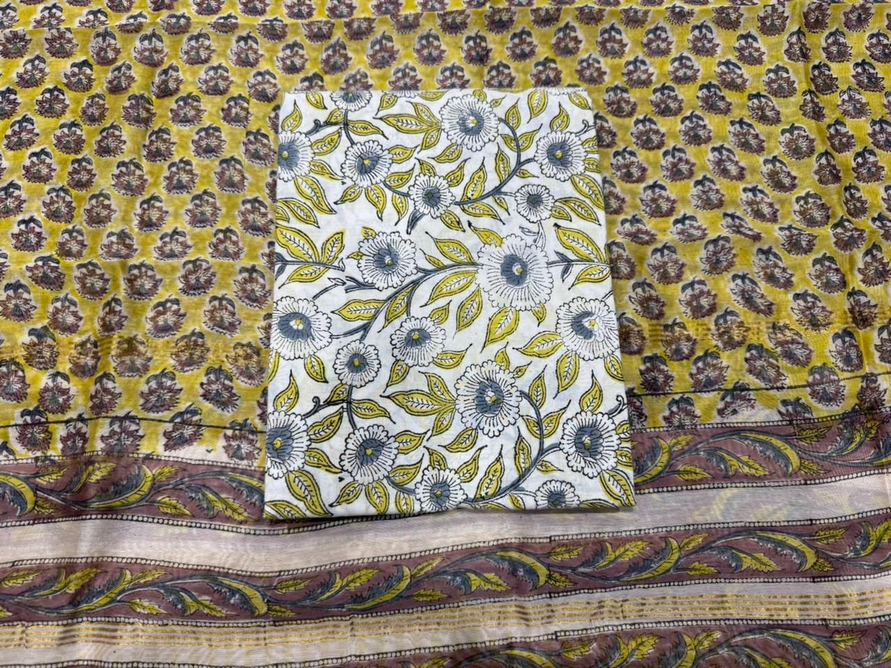 Chanderi Silk Suit