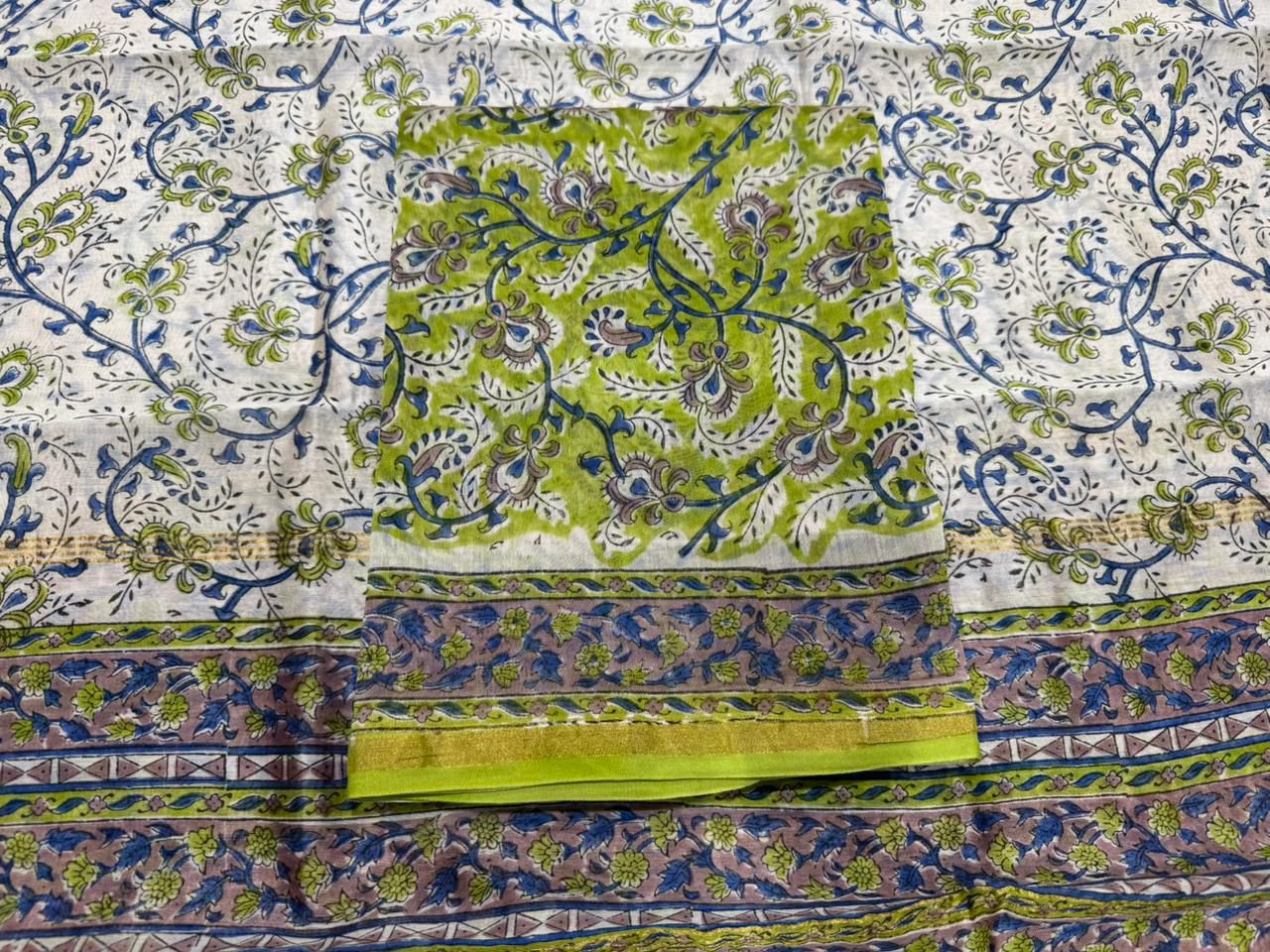 Chanderi Silk Suit