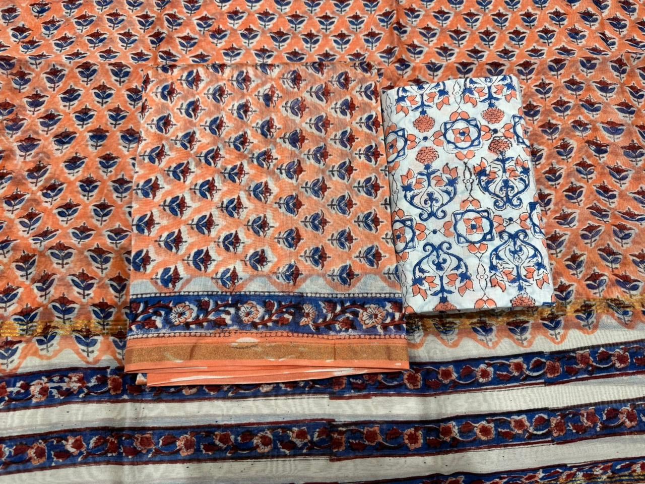 Chanderi Silk Suit