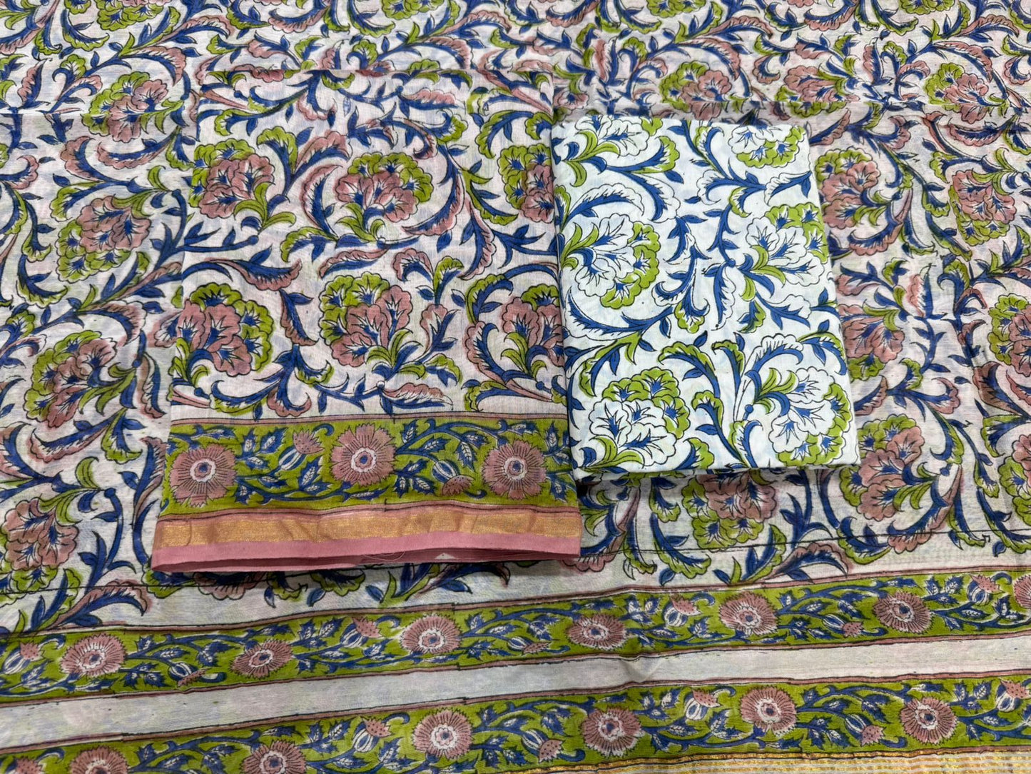 Chanderi Silk Suit