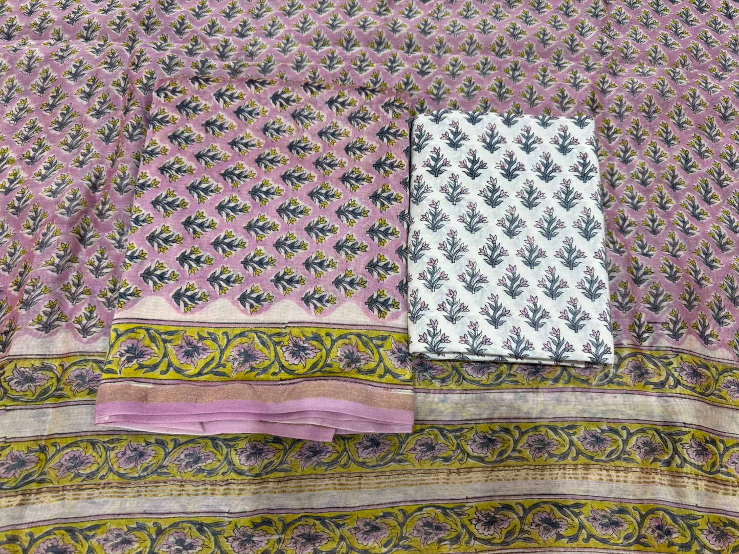 Chanderi Silk Suit