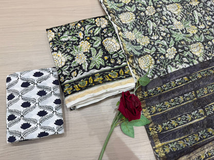 Chanderi Silk Suit