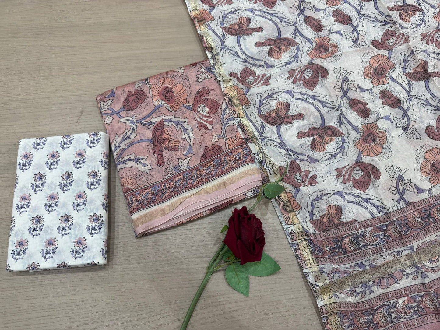 Chanderi Silk Suit