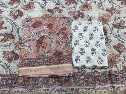 Chanderi Silk Suit