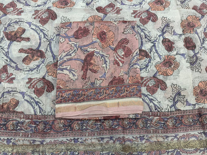 Chanderi Silk Suit