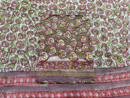Chanderi Silk Suit