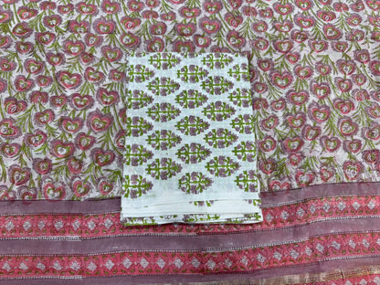 Chanderi Silk Suit