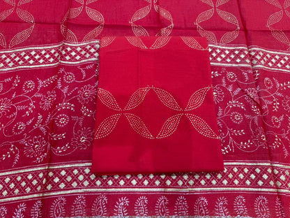 Chanderi Silk Suit