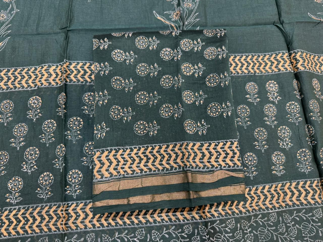 Chanderi Silk Suit