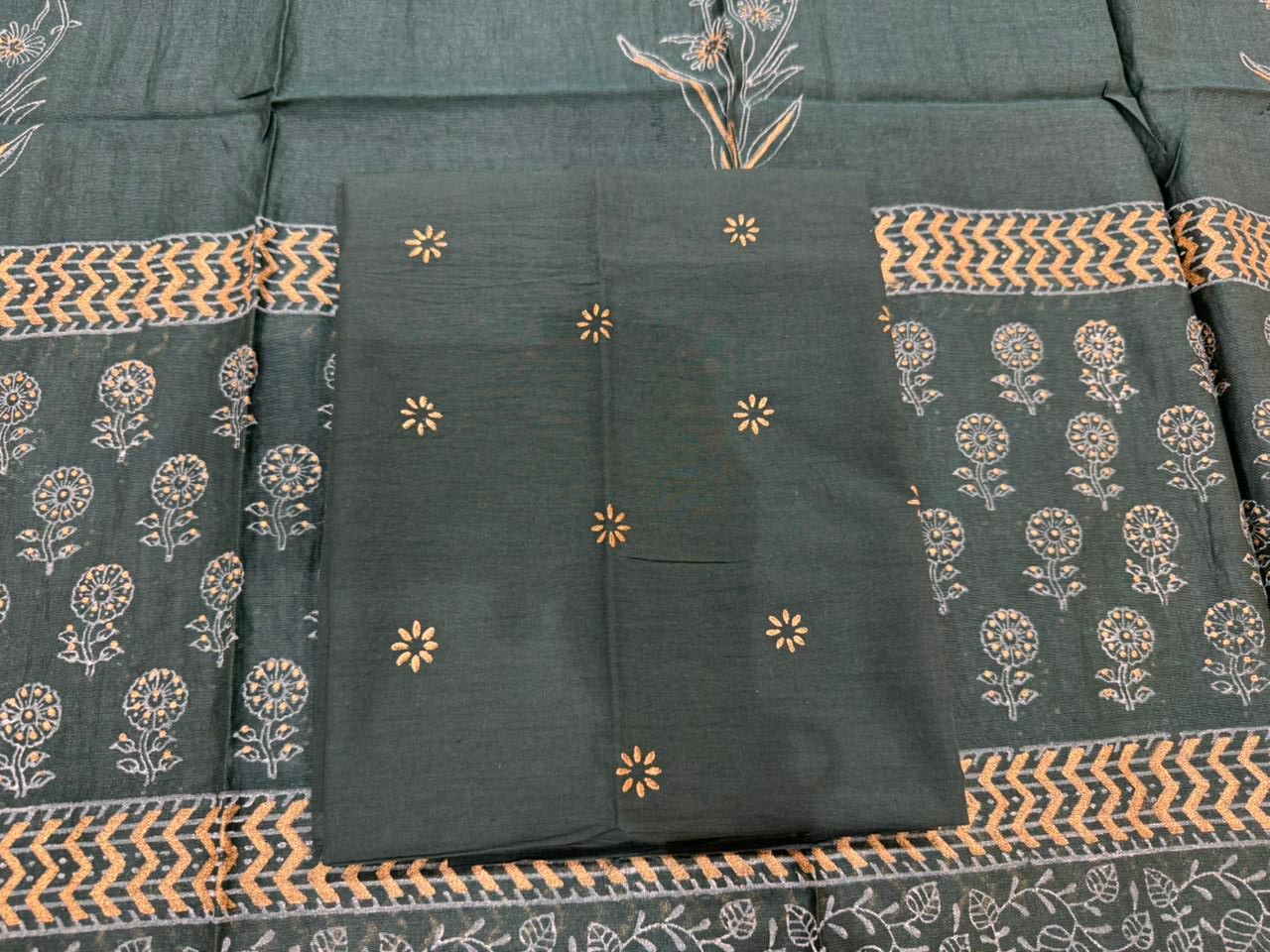Chanderi Silk Suit
