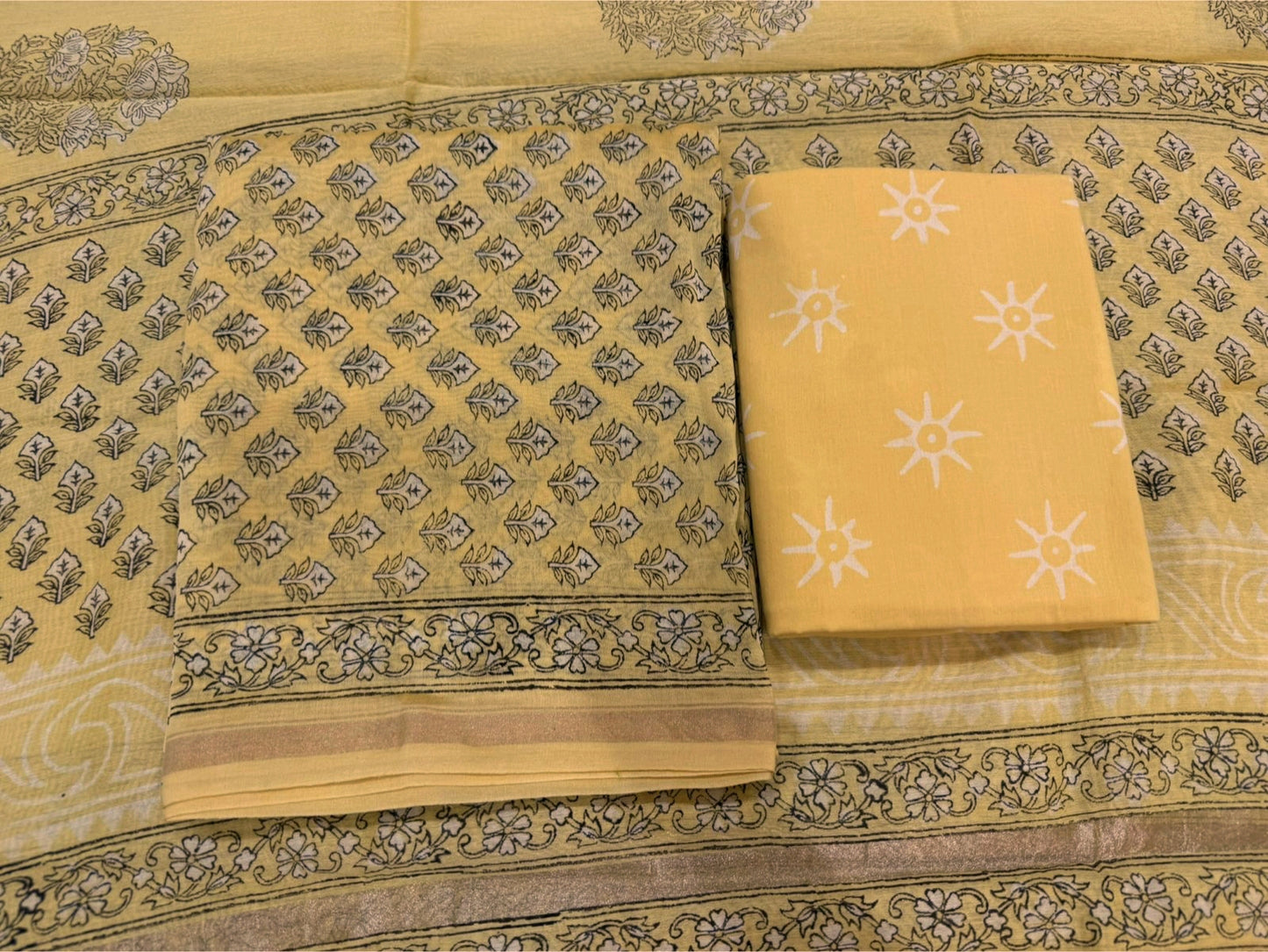 Chanderi Silk Suit