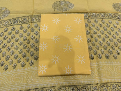 Chanderi Silk Suit