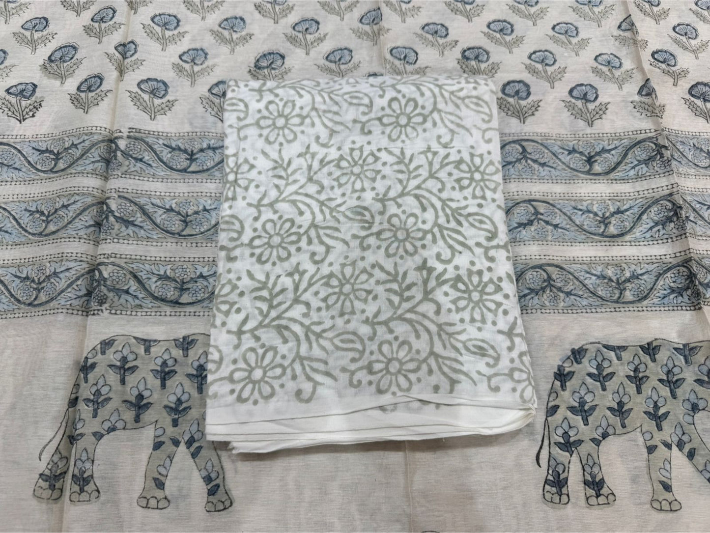 Chanderi Silk Suit