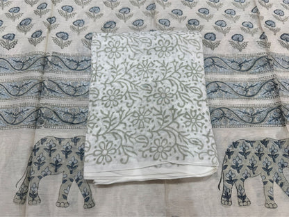 Chanderi Silk Suit