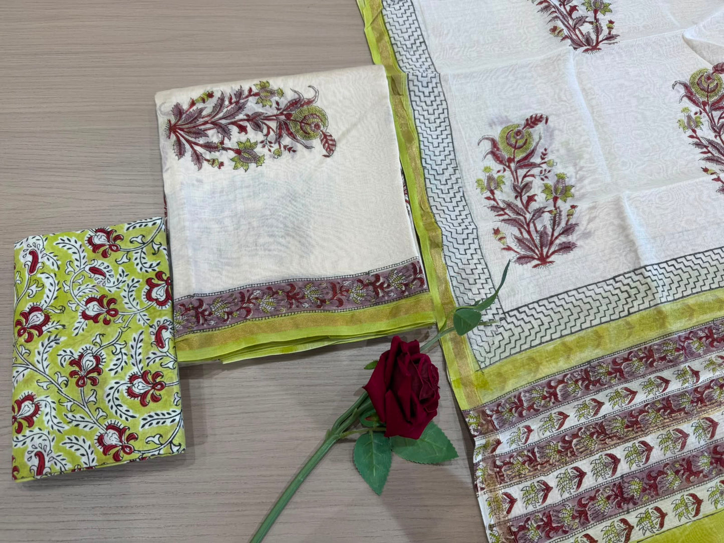 Chanderi Silk Suit