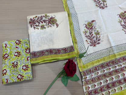 Chanderi Silk Suit