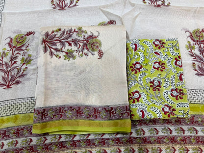 Chanderi Silk Suit