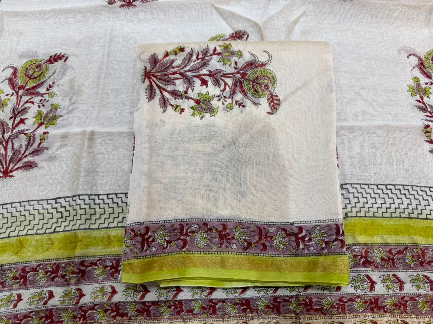 Chanderi Silk Suit