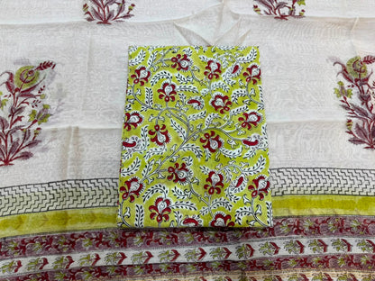Chanderi Silk Suit
