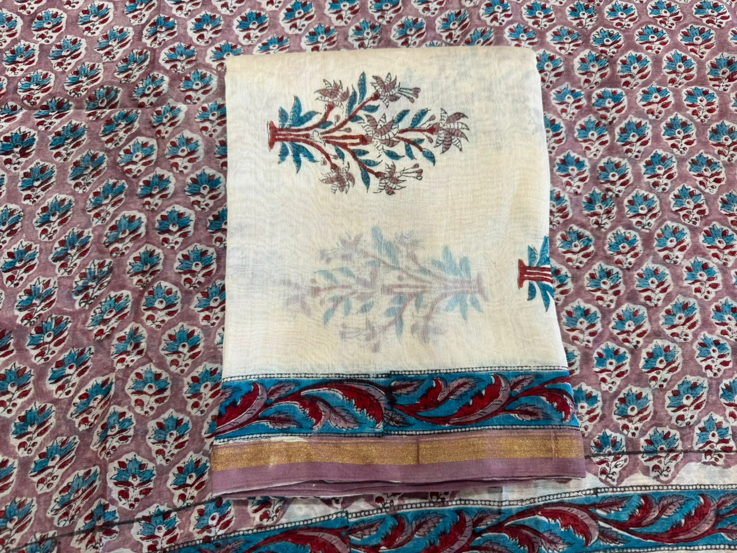 Chanderi Silk Suit