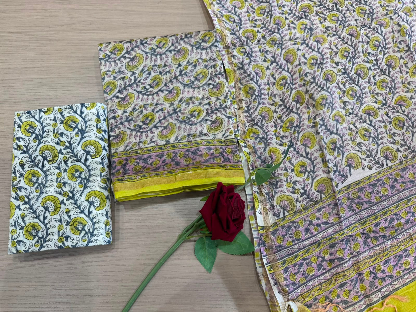 Chanderi Silk Suit
