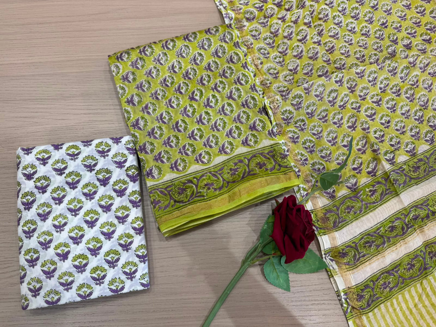 Chanderi Silk Suit