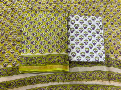 Chanderi Silk Suit