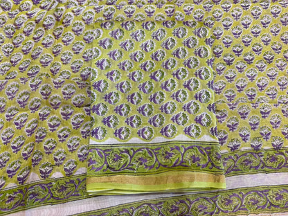 Chanderi Silk Suit
