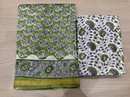 Chanderi Silk Suit