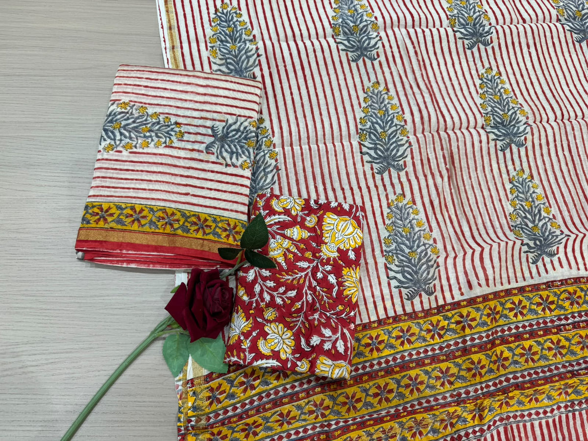 Chanderi Silk Suit