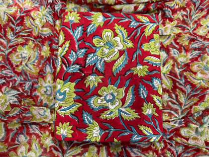 Cotton Suit with Chiffon Duppata