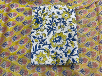 Cotton Suit with Chiffon Duppata