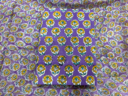 Cotton Suit with Chiffon Duppata