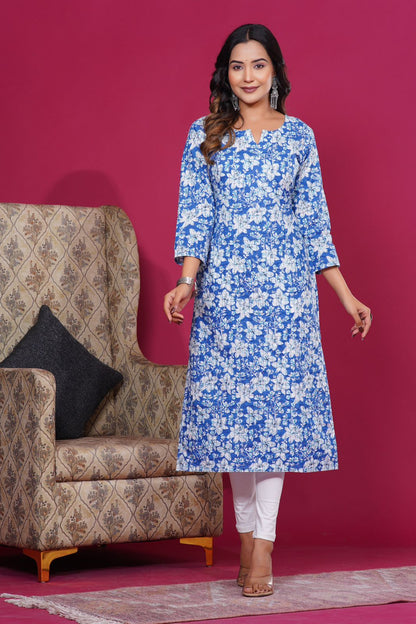 Cotton Printed Kurti