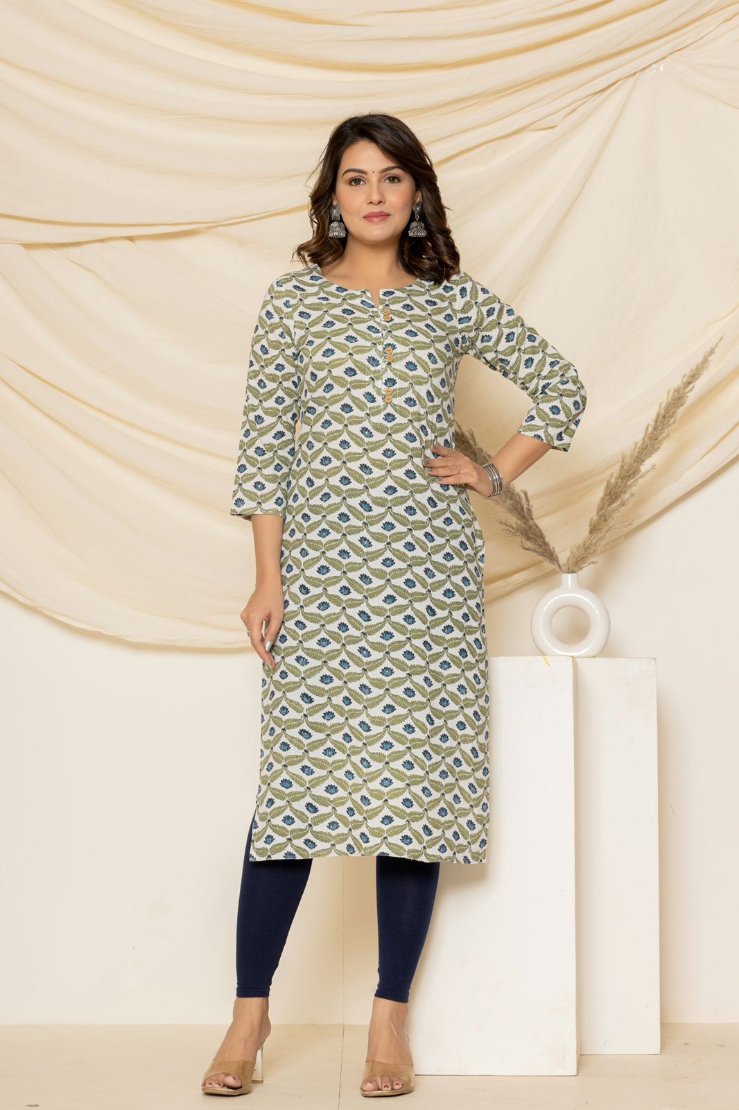 Cotton Printed Kurti