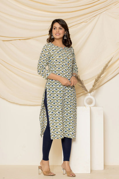 Cotton Printed Kurti