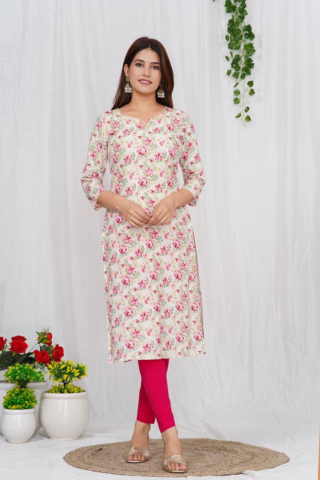 Cotton Printed Kurti