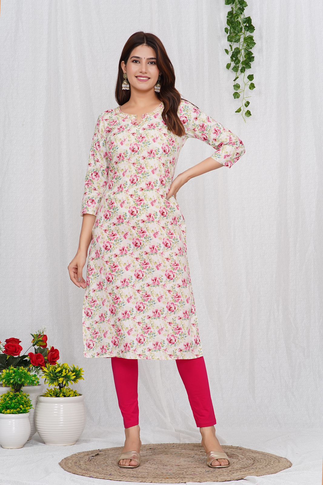 Cotton Printed Kurti