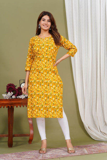 Cotton Printed Kurti