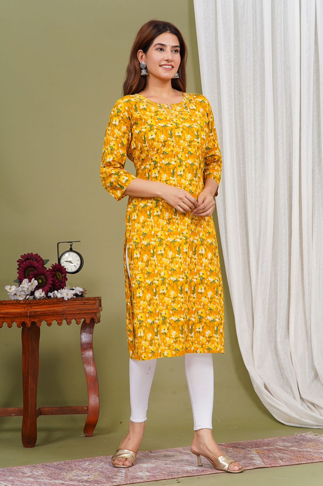 Cotton Printed Kurti