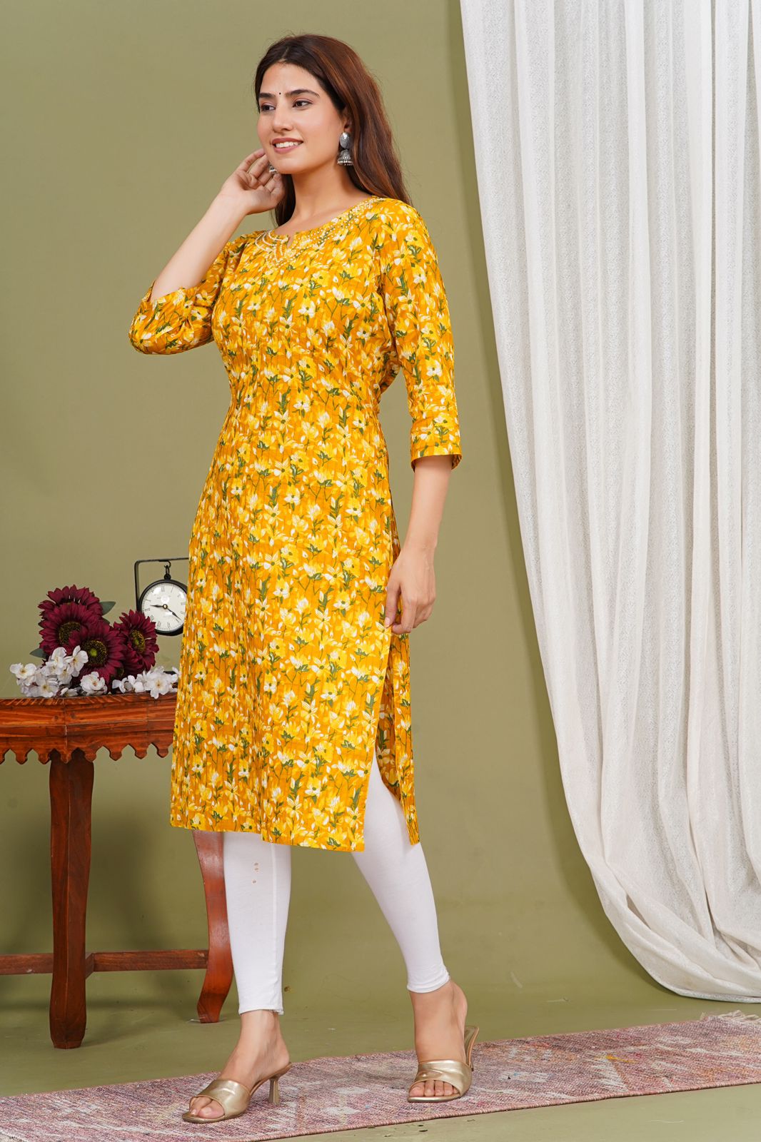 Cotton Printed Kurti