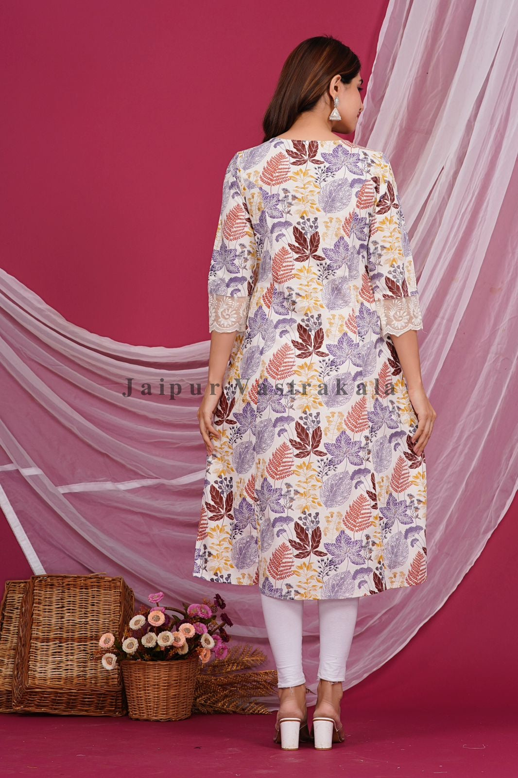 Autumn Hues Cotton Flex Kurti