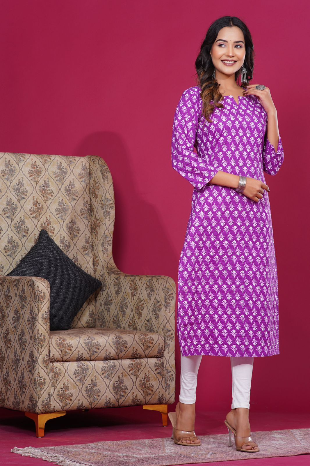 Cotton Printed Kurti